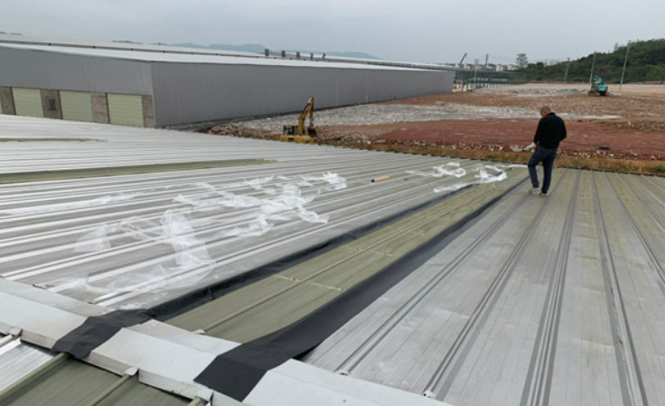 萧县厂房屋面防水维修案例